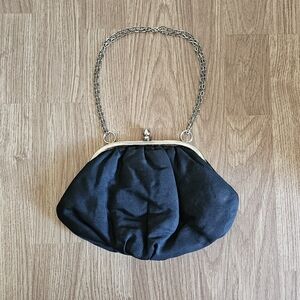Vintage Black Clutch Bag